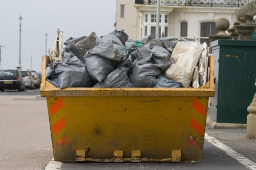 Eco-friendly garden waste removal process